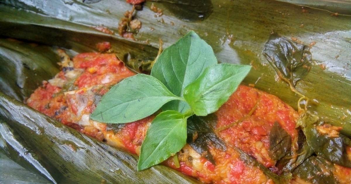 61 resep pepes ikan salem  kemangi enak dan sederhana Cookpad