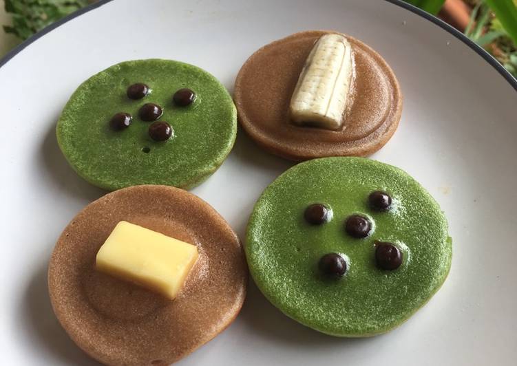 gambar untuk cara membuat Kue Lumpur Kentang Cokelat & Green Tea