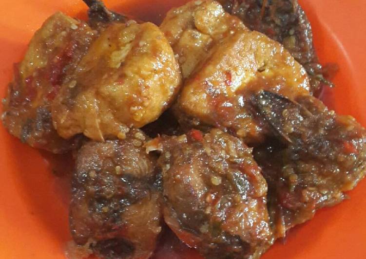 resep makanan Balado tongkol +Tahu