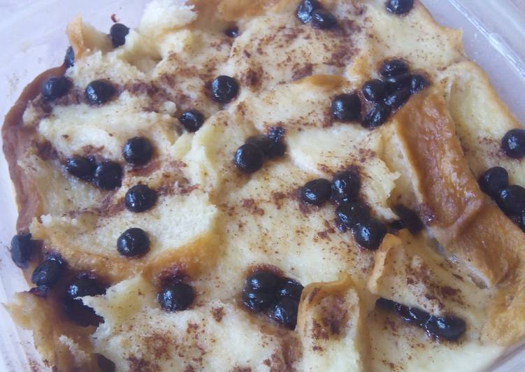 resep masakan Puding Roti Kayu Manis Kukus (sangat mudah)