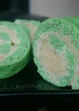 Steamed rollcake low carb low sugar (debm, keto)