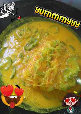 Sayur gambas mie santan