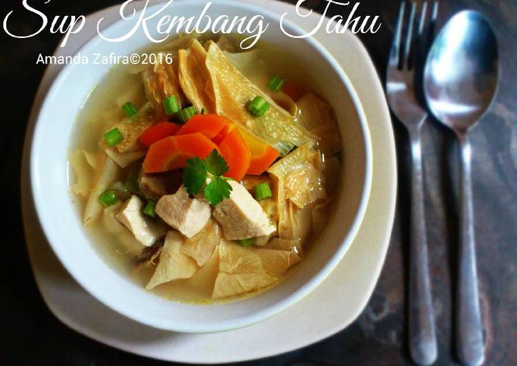  Resep Sup Kembang Tahu oleh Amanda Zafira Cookpad