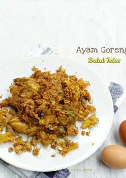 Ayam Goreng Balut Telur