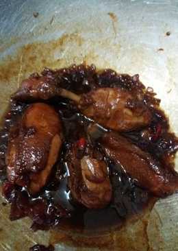 Ayam kecap ala anak kost