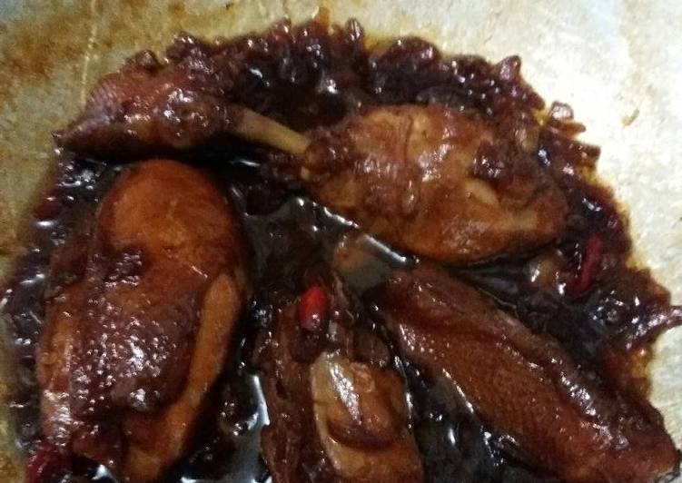 cara membuat Ayam kecap ala anak kost