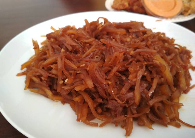 Oseng pepaya muda