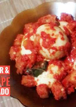 Telur & Tempe Balado ala RM Padang #pr_RecookRancakBana