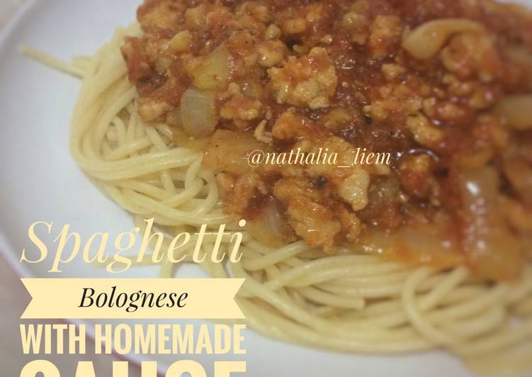 Resep Spaghetti Bolognese with Homemade Sauce By Nathalia Liem