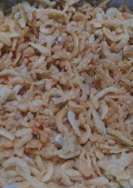 Teri nasi Medan krispi