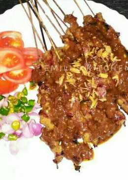 Sate Ayam Pedas Manis (empuk & bumbu meresap)