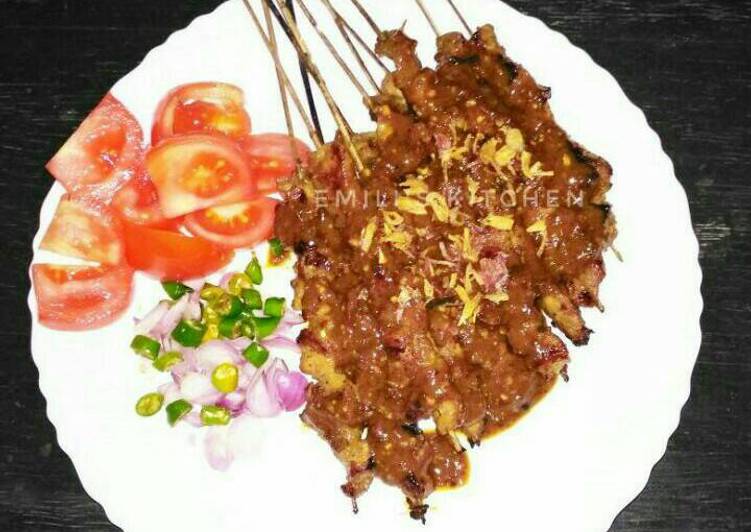 gambar untuk resep makanan Sate Ayam Pedas Manis (empuk & bumbu meresap)