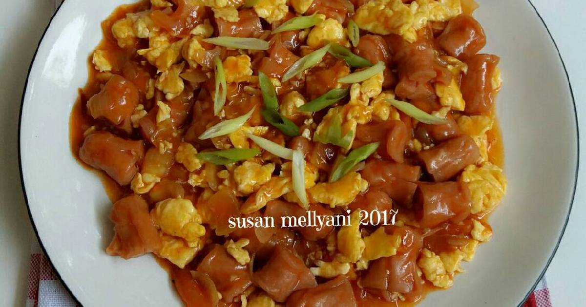 Resep Sosis & telur asam manis oleh Susan Mellyani - Cookpad