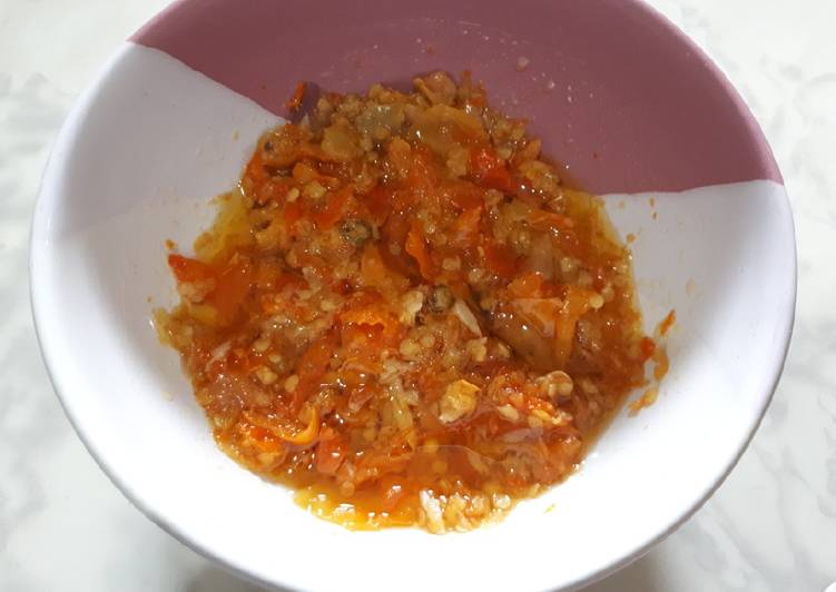 cara membuat Sambal Bawang