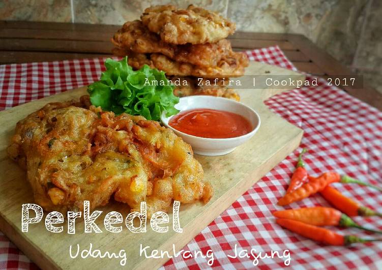 resep makanan Perkedel Udang Kentang Jagung