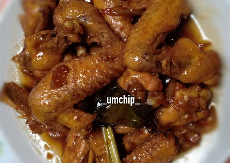 resep lengkap untuk Ayam kecap