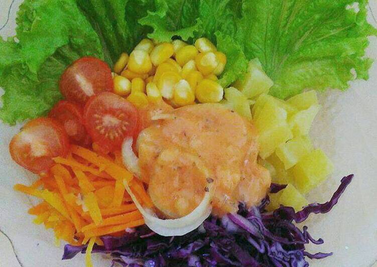 Resep Salad sayur simple ?? By Queenazz