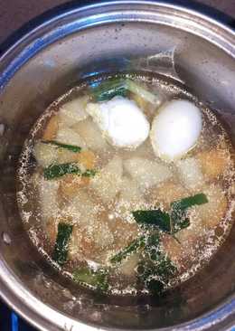 Sop telur kuah tomatð