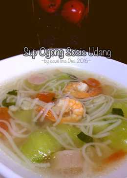 Sup Oyong Udang Sosis