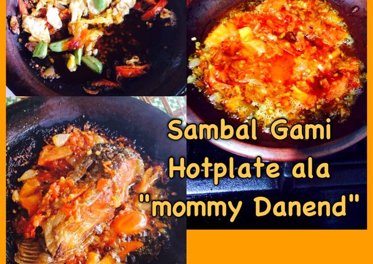 gambar untuk resep Sambal Gami Hotplate ala 