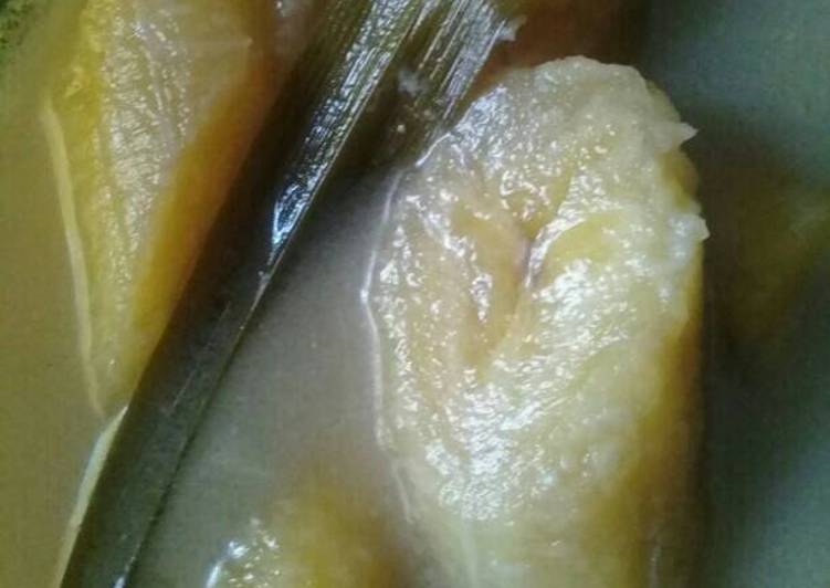 resep lengkap untuk Kolak pisang