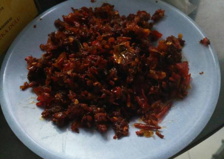 bahan dan cara membuat Sambal cengek khas lombok ala rumahan