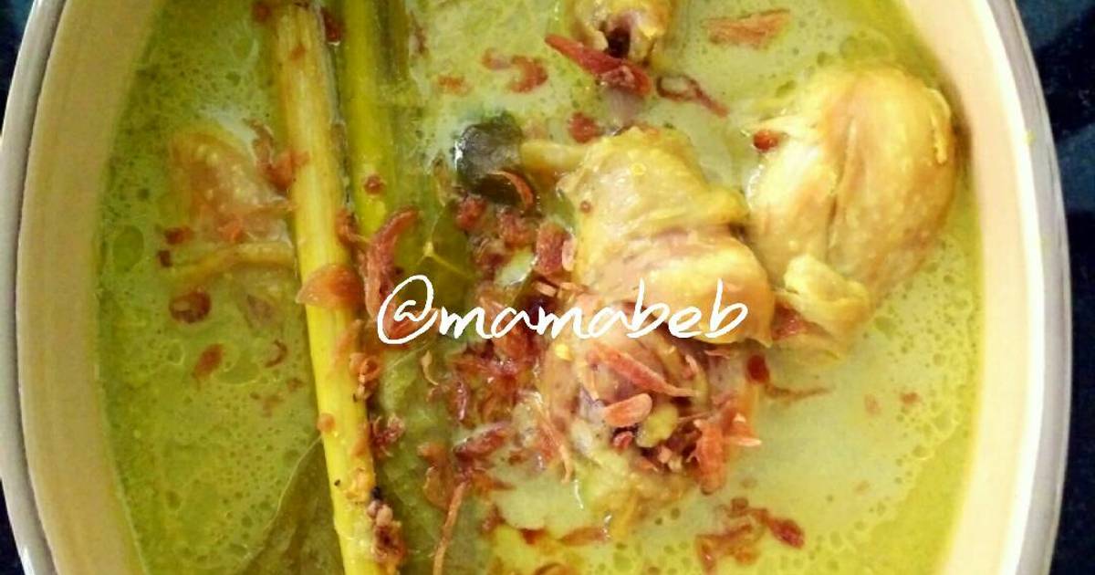 Resep Opor ayam (non msg) mamabeb ala mamabeb