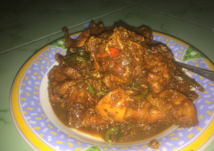 resep masakan Bistik ayam pedas