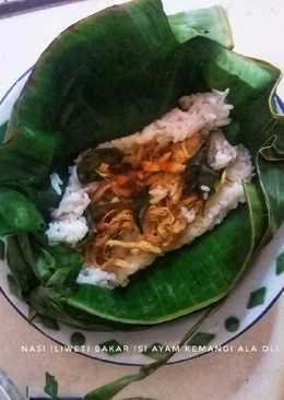 Nasi (Liwet) Bakar Isi Ayam Suir Kemangi #SelasaBisa