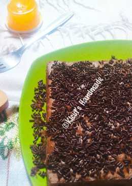 Brownies simple untuk pemula (No mixer no Oven)