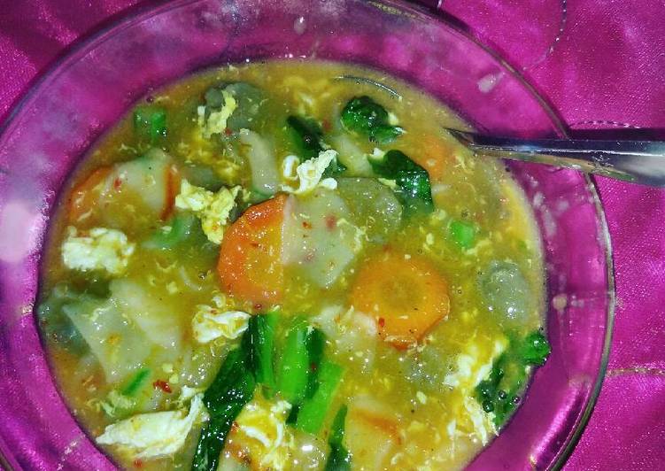 cara membuat Seblak sayur