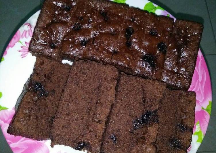 resep lengkap untuk Brownies Kukus No Mixer (ANTI GAGAL)