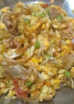 Nasi goreng rindu karbo #ketofriendly #foodcombining #lowcarb