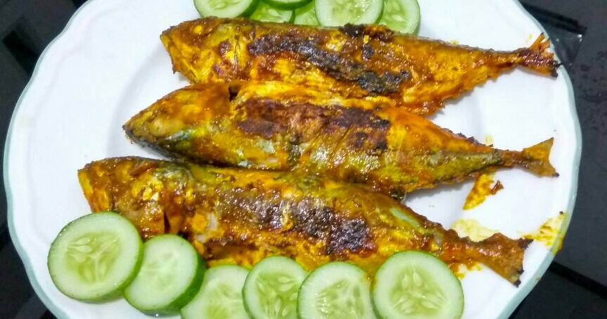 Ikan Kembung Bakar Bumbu Padang