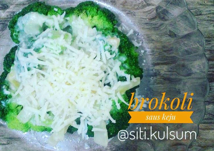 Resep Brokoli saus keju (menu DEBM) By Siti Kulsum