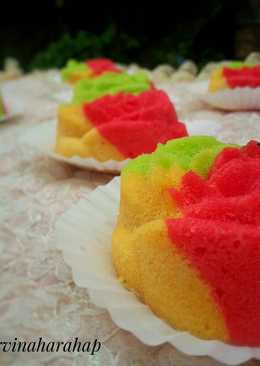 Bolu Mawar Pelangi