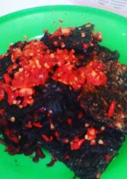 Dendeng daun ubi