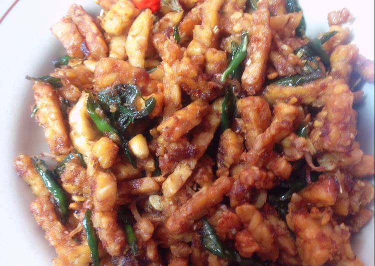 resep Orek tempe sederhana ??