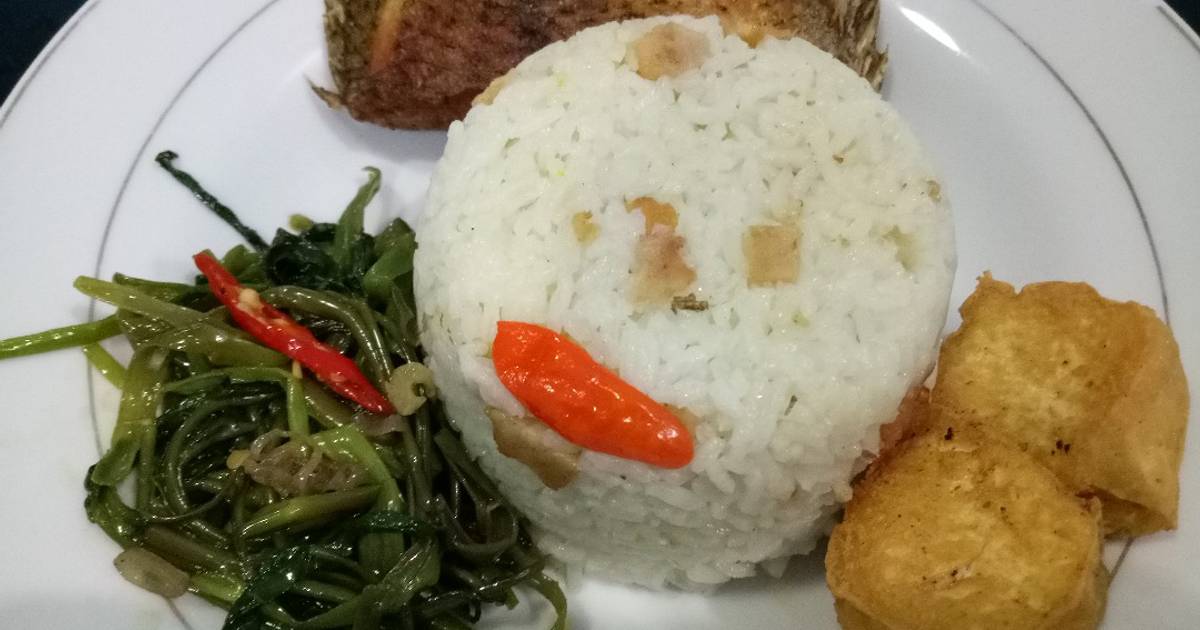 638 resep  nasi  liwet ricecooker enak dan sederhana Cookpad