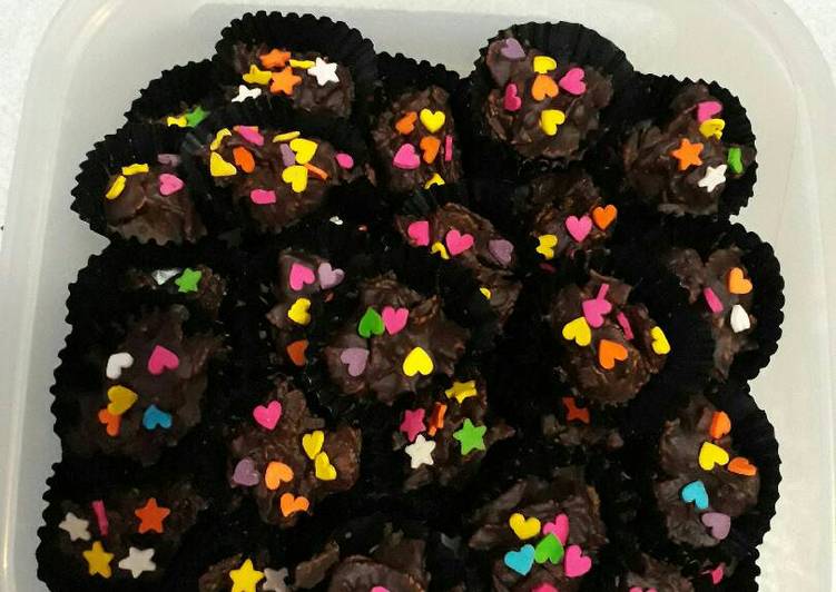 gambar untuk resep Coklat cornflakes