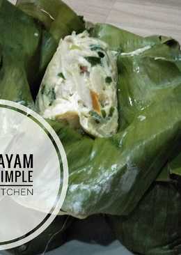 Pepes Ayam Jamur Simple