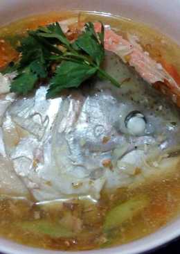 Sop Kepala Ikan Salmon