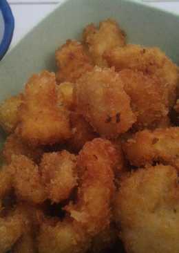 Popcorn Chicken with Blackpepper Sauce