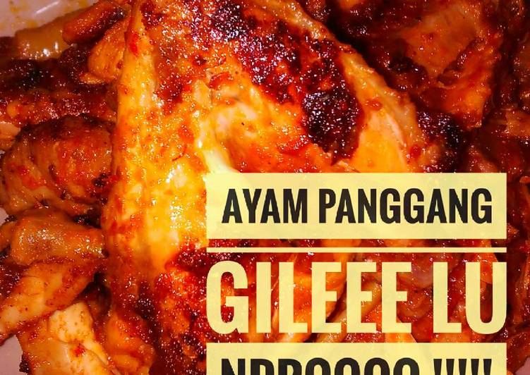 Resep Ayam Panggang Teflon Gile Lu Ndrooo !! Oleh Ika Fitri Rahayu