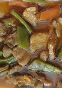 Soup daging manis