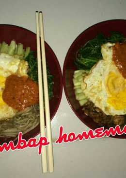 Bibimbap seadanya