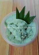 Ice cream kacang ijo dung dung