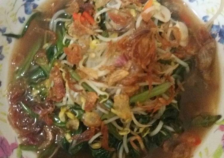 gambar untuk cara membuat Cah kangkung tauge saus tiram