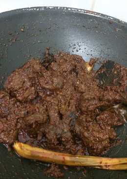 Rendang sapi SOS