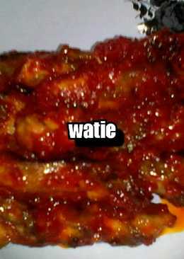 Sate ayam bumbu rujak